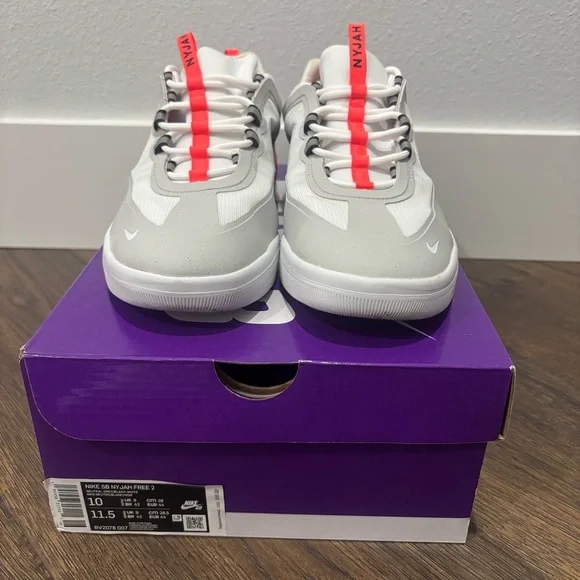 Nike SB Nyjah Free 2 Neutral Grey - Picture 3 of 9